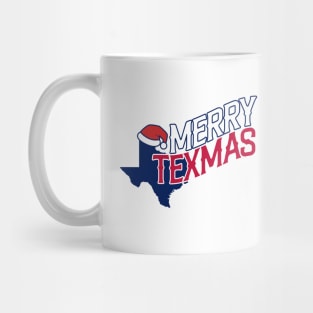 Merry Texas Santa Hat Mug